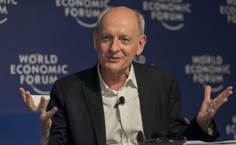 Stuart Russell speaking at World Economic Forum