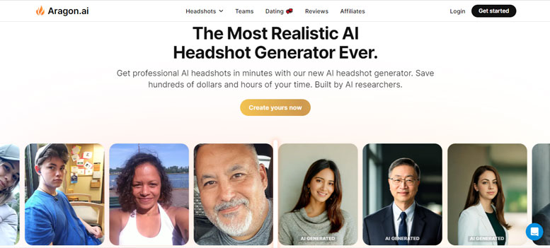 Aragaon AI is one of the best AI Headshot Generators in 2024