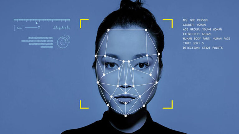 Computer vision used in face recognition