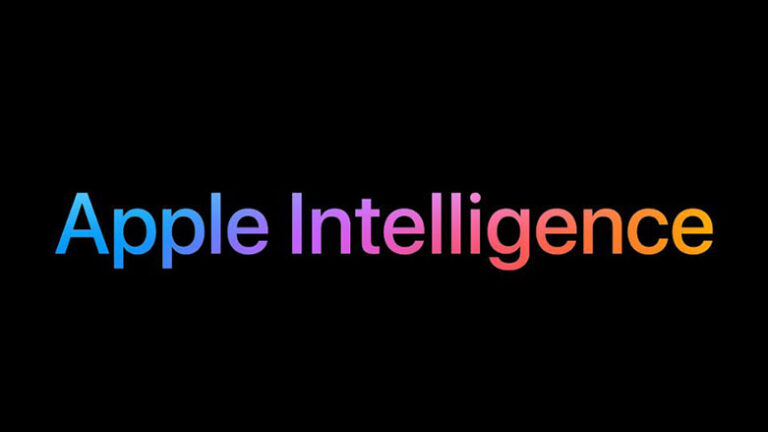 Apple intelligence colorful logo